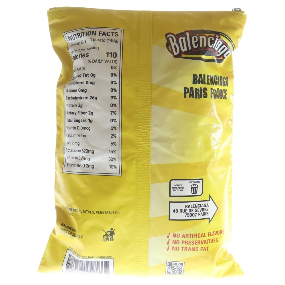 BALENCIAGA(バレンシアガ) CHIPS YELLOW BAG チップス クラッチバッグ イエロー レディース