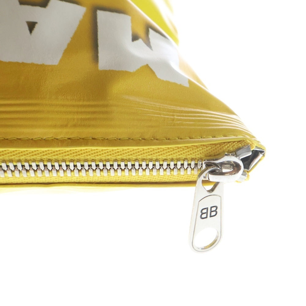 BALENCIAGA(バレンシアガ) CHIPS YELLOW BAG チップス クラッチバッグ イエロー レディース