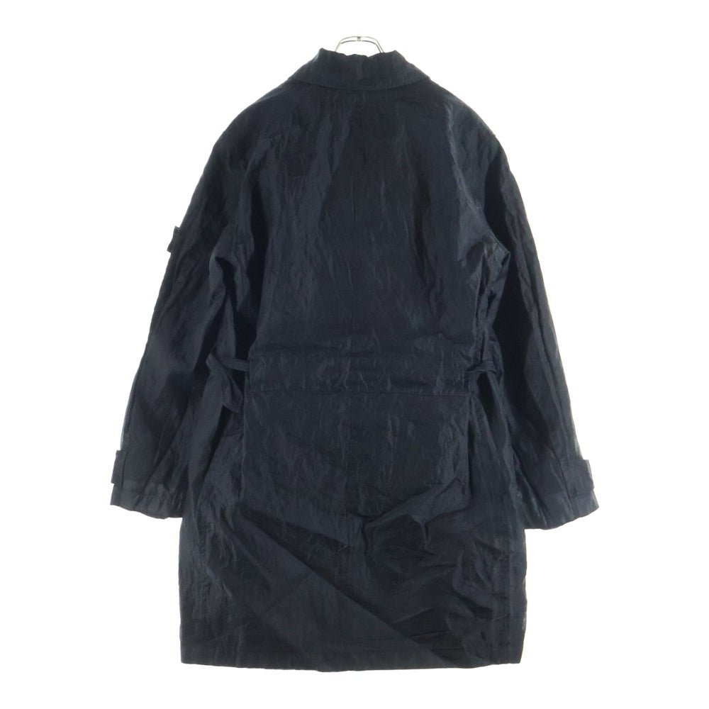 STONE ISLAND(ストーンアイランド) 02AW Monofilament-S Trench Coat ライナー付きフィラメント トレンチコート ブラック 37157116