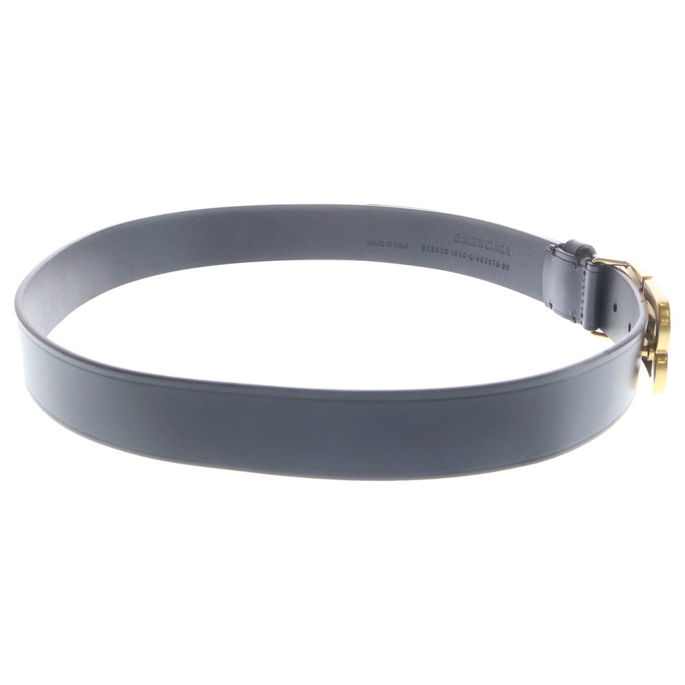 BALENCIAGA(バレンシアガ) BBロゴバックルベルト ブラック レディース 673523