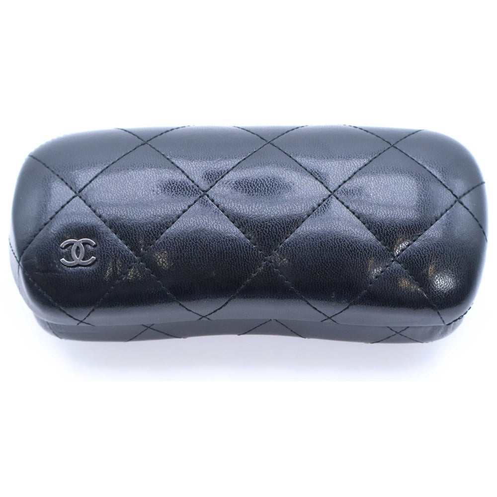 CHANEL(シャネル) サイドココマーク ウェリントン クリアレンズ メガネフレーム 眼鏡 ブラウン レディース 3219