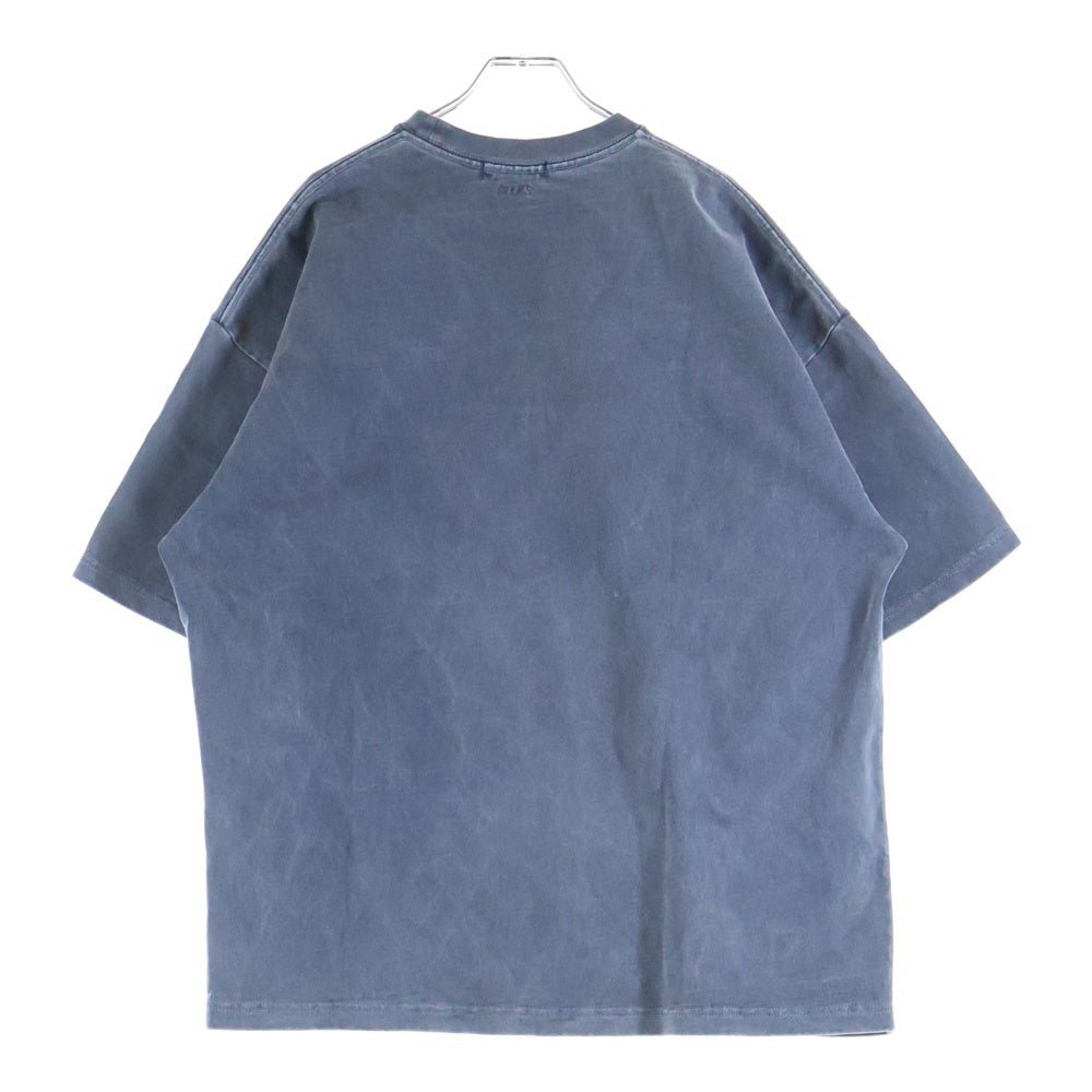 NAUTICA(ノーティカ) Too Heavy Pigment Dyed Pocket SS Tee ヘビーウェイト ピグメントダイ ポケット付き半袖Tシャツ クルーネックカットソー ネイビー