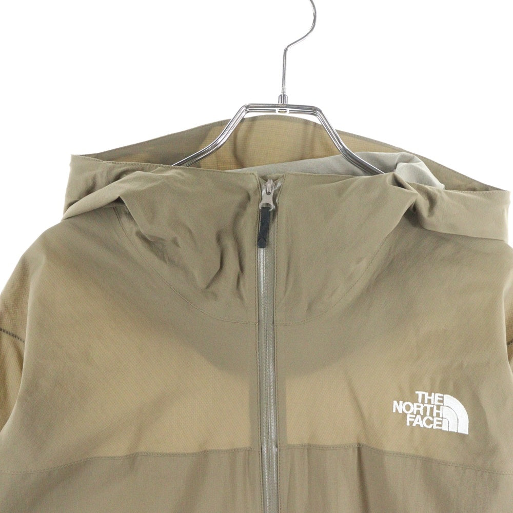 THE NORTH FACE(ザノースフェイス) ロゴ刺繍 ベンジャー ジャケット ベージュ NPW11536