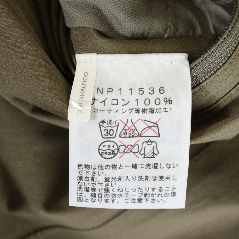 THE NORTH FACE(ザノースフェイス) ロゴ刺繍 ベンジャー ジャケット ベージュ NPW11536