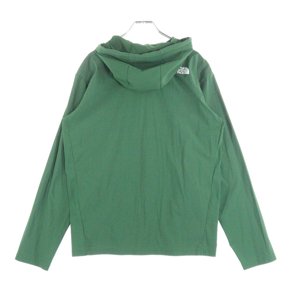 THE NORTH FACE(ザノースフェイス) SUNSHADE HOODIE ストレッチ ナイロン ジップパーカー グリーン NT11625