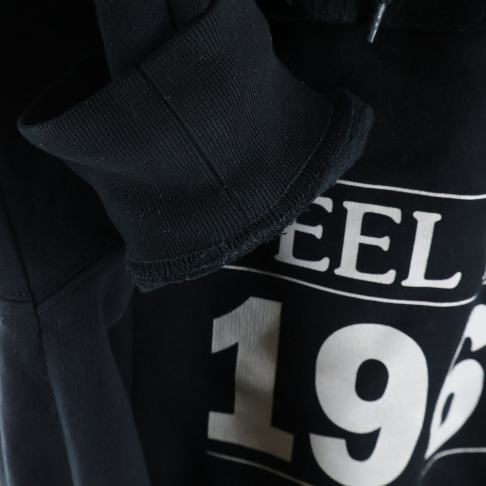 BALENCIAGA(バレンシアガ) 17SS Feel Fine 1969 カットオフ プルオーバーパーカー ブラック 509508 TYK47