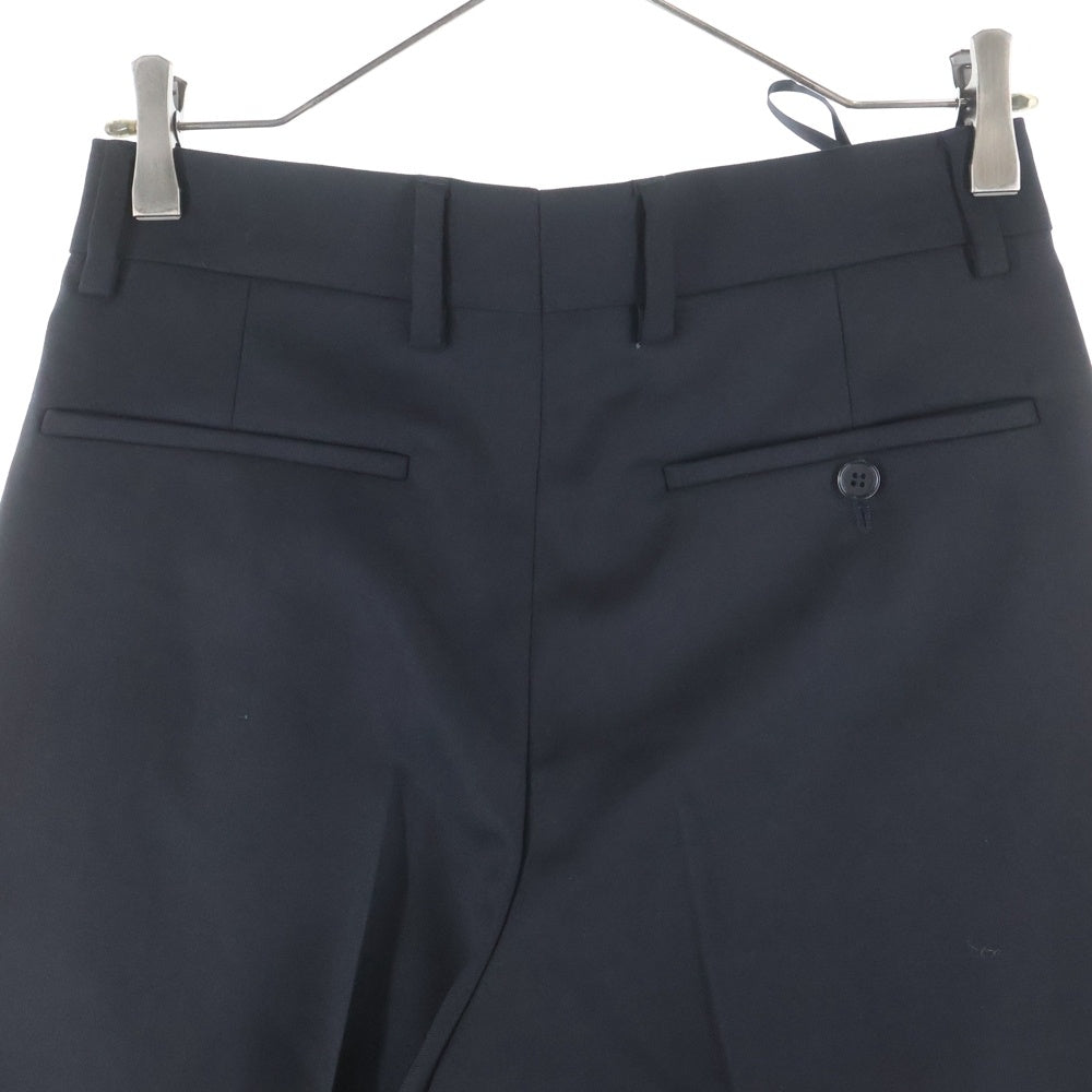 LOEWE(ロエベ) ストレート ウール スラックスパンツ ブラック Q825Y04X05