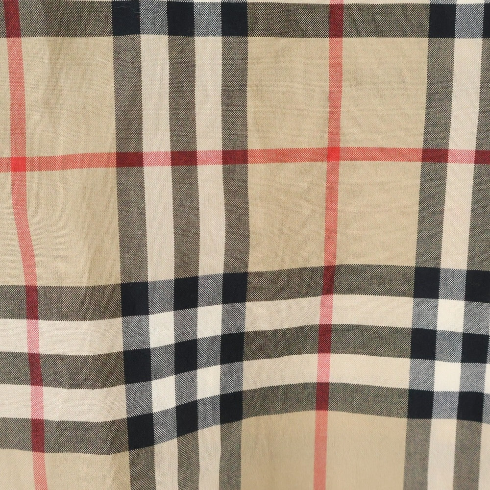 BURBERRY(バーバリー) 20AW Checked Shirt チェック柄 長袖シャツ ベージュ 8027778/70B
