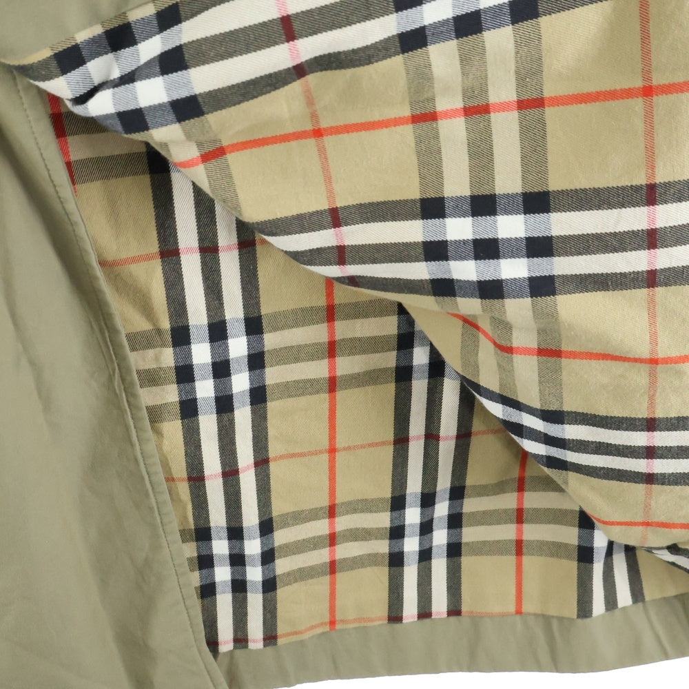 BURBERRYS(バーバリーズ) 80s ダブルブレストトレンチコート エポレット ノバチェック ベージュ