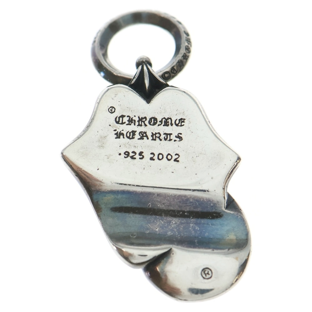 CHROME HEARTS(クロムハーツ) LIPSTONGUE PENDANT リップ アンド タン ペンダント シルバー