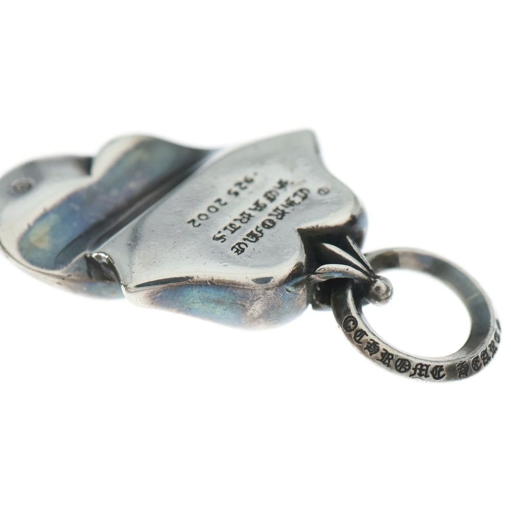 CHROME HEARTS(クロムハーツ) LIPSTONGUE PENDANT リップ アンド タン ペンダント シルバー