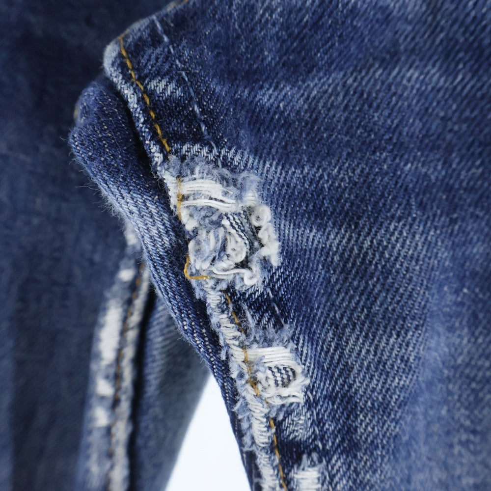 Levi's(リーバイス) 90's VINTAGE 501 米国製 ストレートデニムパンツ ボタンフライ インディゴ