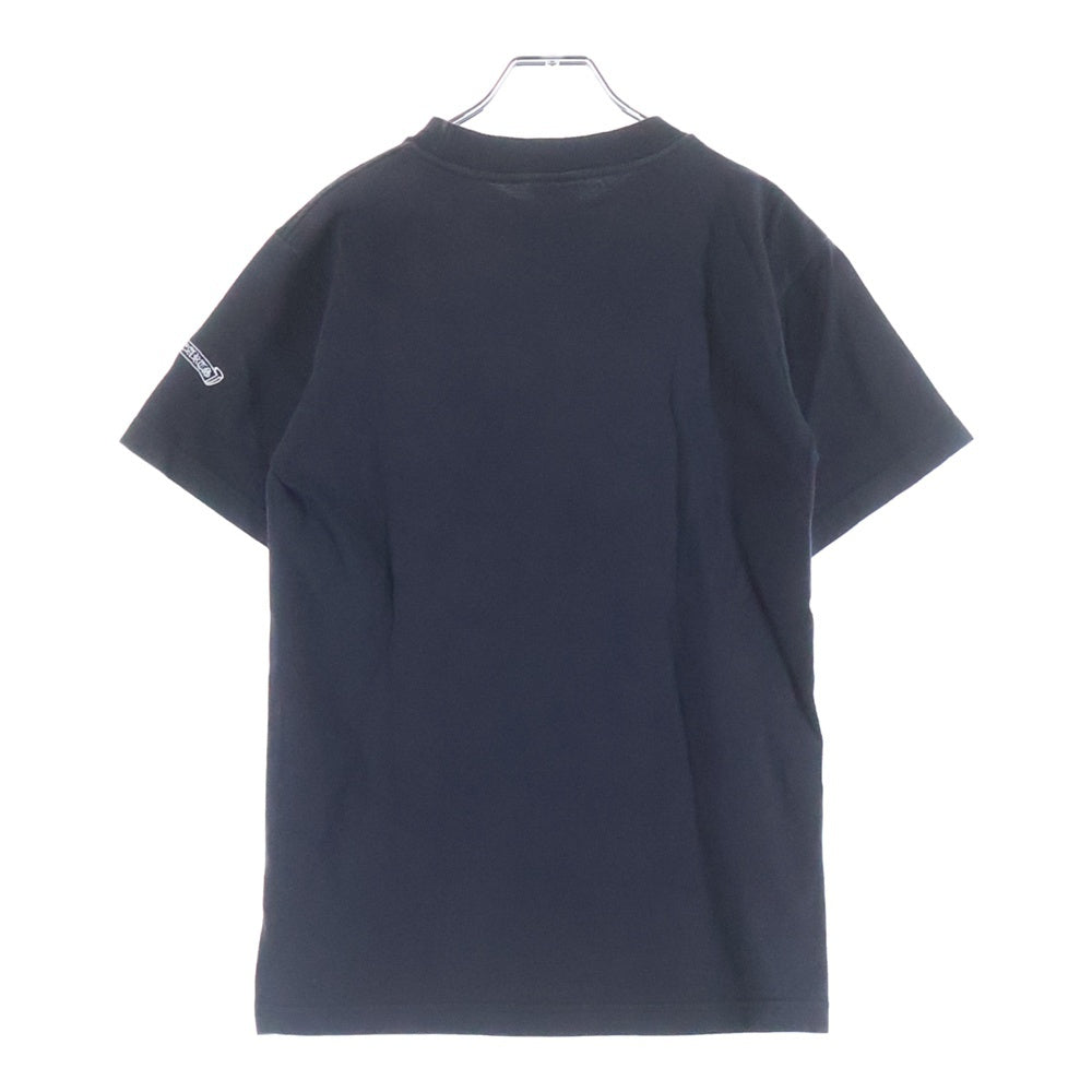 CHROME HEARTS(クロムハーツ) OLD オールド フロントポケット セメタリーパッチ クルーネック半袖Tシャツ カットソー ブラック