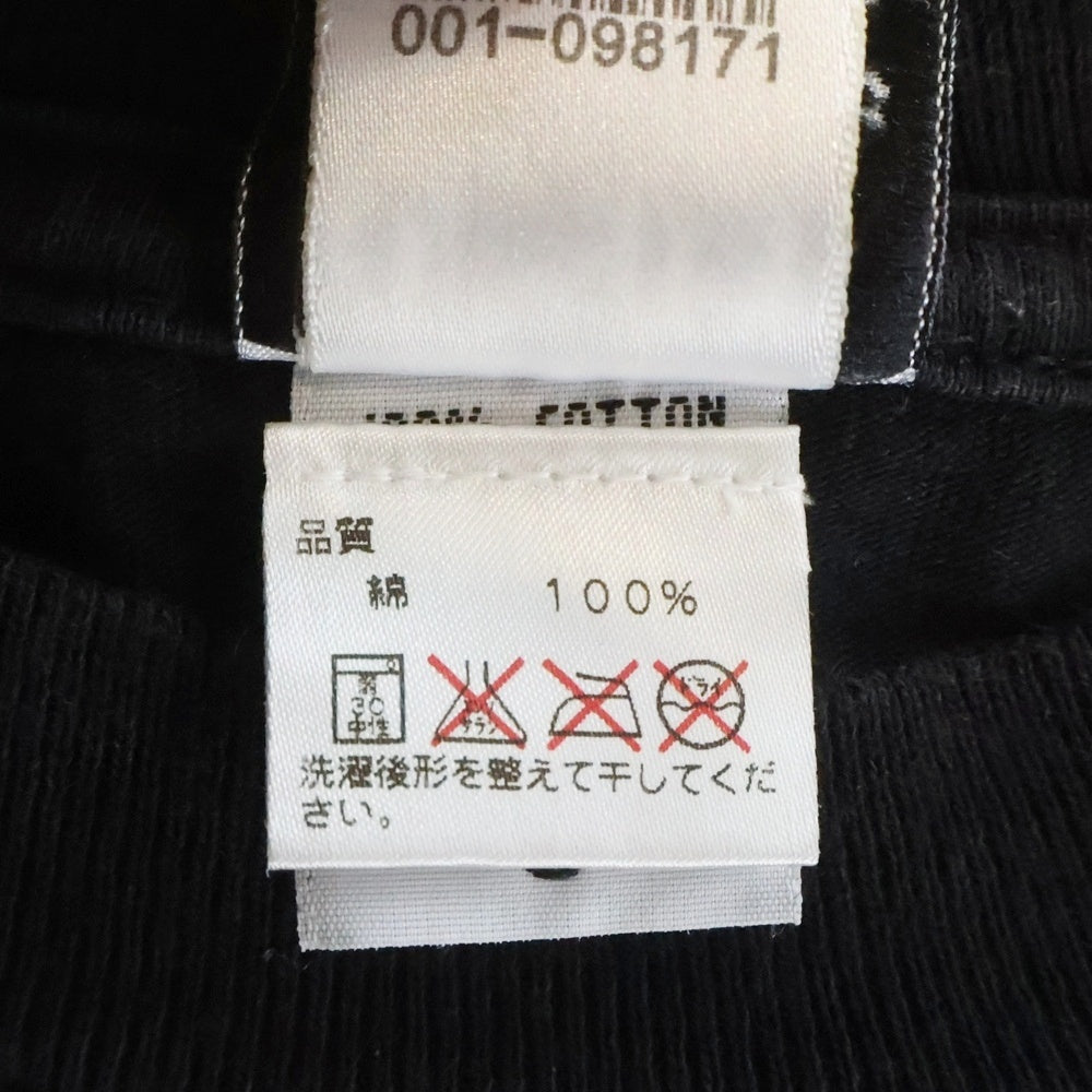 CHROME HEARTS(クロムハーツ) OLD FOTI HARRIS TEETER オールド フォティ ハリスティーター Tバー プリント半袖Tシャツ クルーネックカットソー ブラック