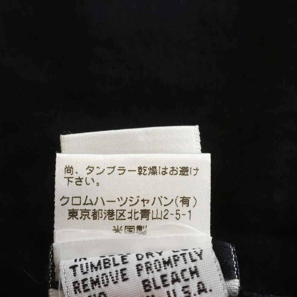 CHROME HEARTS(クロムハーツ) OLD FOTI HARRIS TEETER オールド フォティ ハリスティーター Tバー プリント半袖Tシャツ クルーネックカットソー ブラック