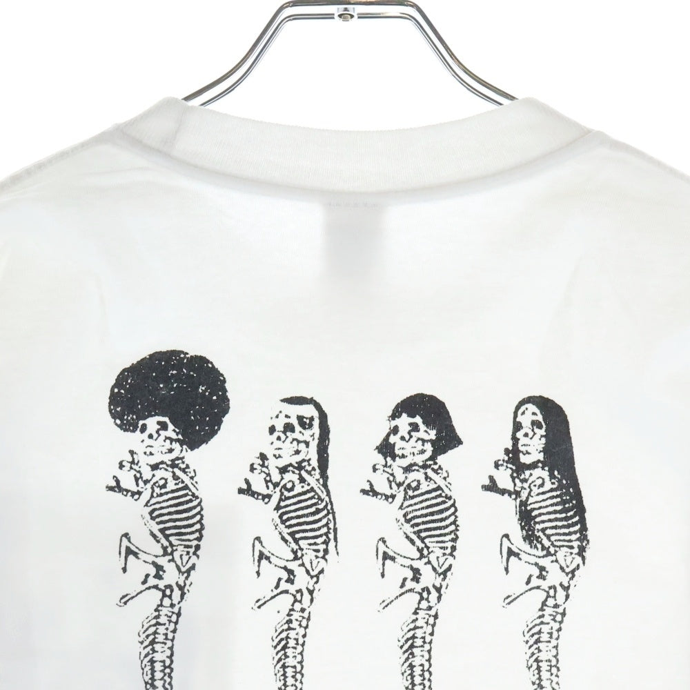 CHROME HEARTS(クロムハーツ) FOTI フォティ フロントプリント クルーネック 半袖Tシャツ ホワイト