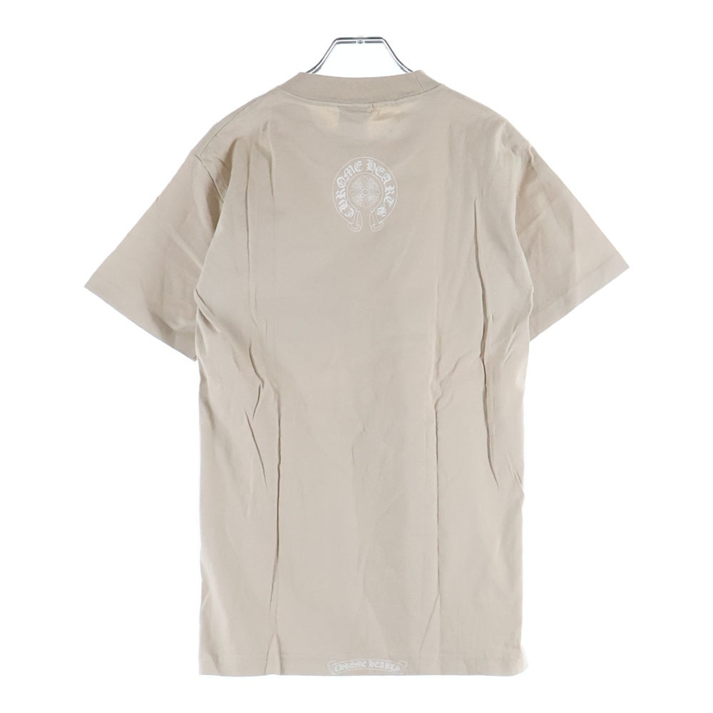 CHROME HEARTS(クロムハーツ) OLD Dagger Tee オールドモデル ダガープリント半袖Tシャツ ベージュ
