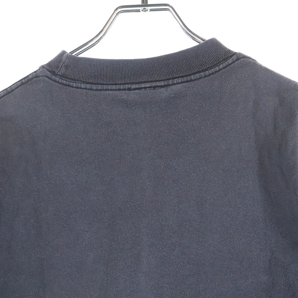 CHROME HEARTS(クロムハーツ) OLD CHクロス刺繍 クルーネック 半袖Tシャツ ブラック