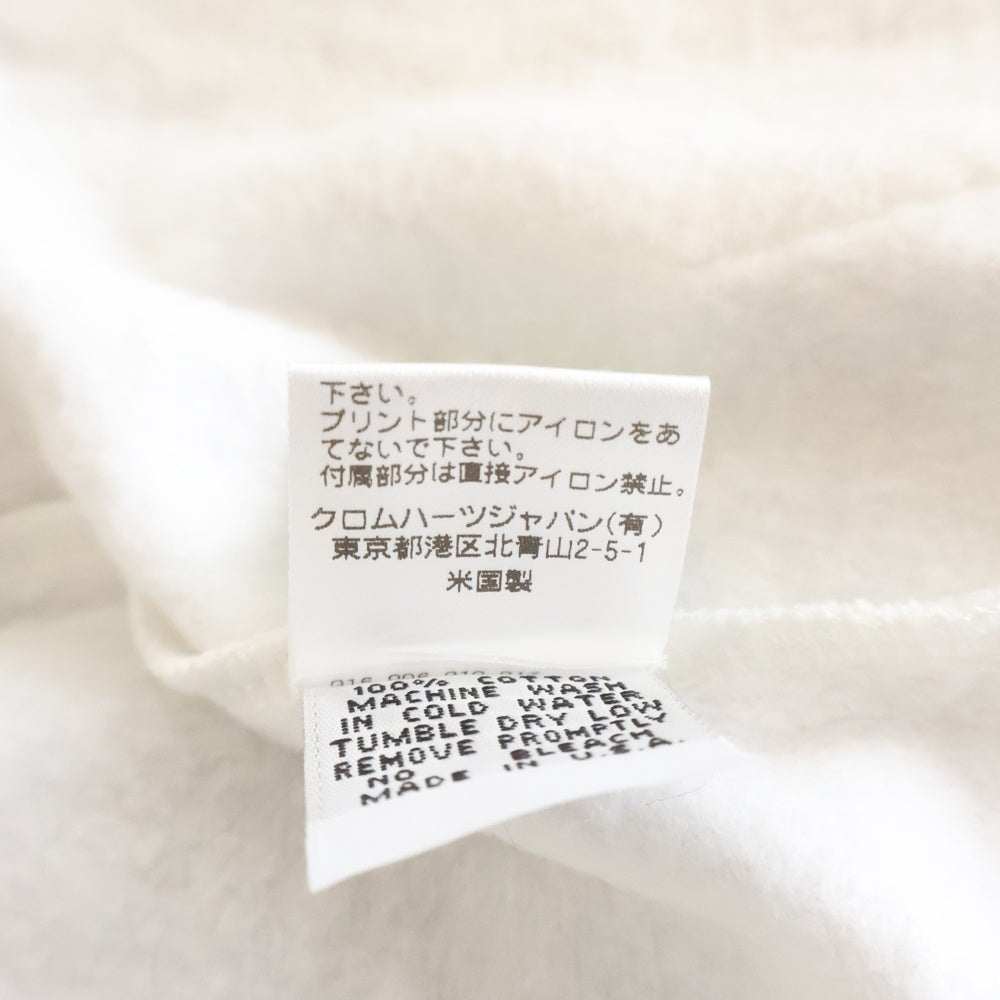 CHROME HEARTS(クロムハーツ) Dagger Zip Hoodie ダガープリント ジップアップ フーディー キッズ ホワイト