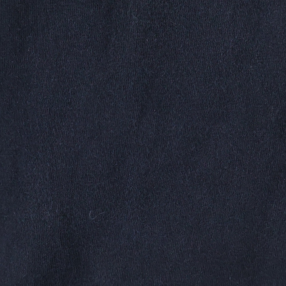 CHROME HEARTS(クロムハーツ) OLD フロントダブルクロス刺繍 クルーネック 長袖Tシャツ カットソー ブラック