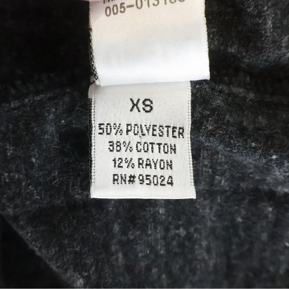 CHROME HEARTS(クロムハーツ) OLD ヴァインダガーヘンリーネック 長袖Tシャツ カットソー チャコールグレー