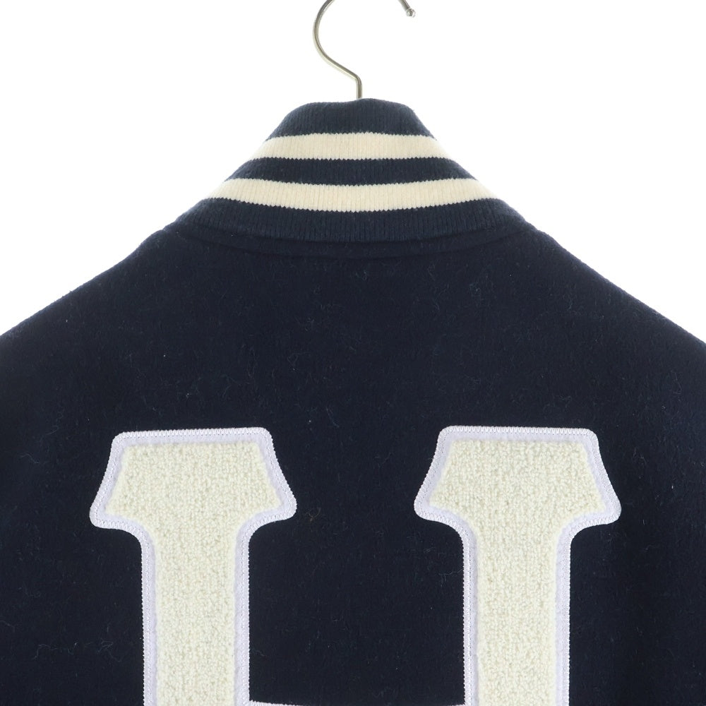 HUF(ハフ) 20 YEAR CLASSIC H VARSITY JACKET JK00368 20周年 ウール スタジアム ジャケット ネイビー