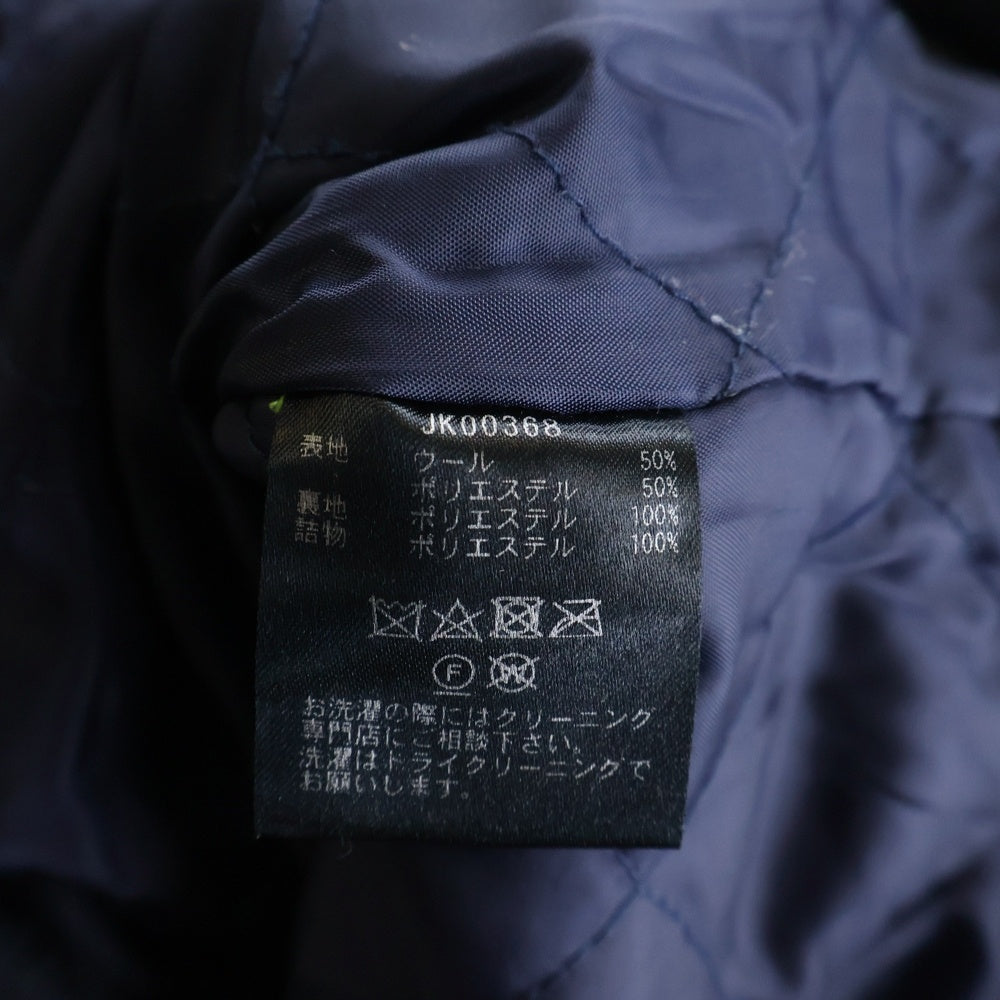 HUF(ハフ) 20 YEAR CLASSIC H VARSITY JACKET JK00368 20周年 ウール スタジアム ジャケット ネイビー