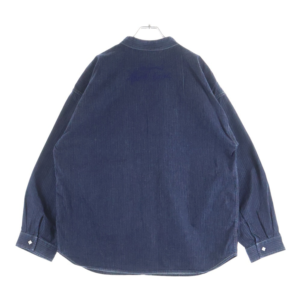 TENDERLOIN(テンダーロイン) DENIM HB SHT SNAP BUTTON スナップボタン デニムヘリンボーン長袖シャツ インディゴ