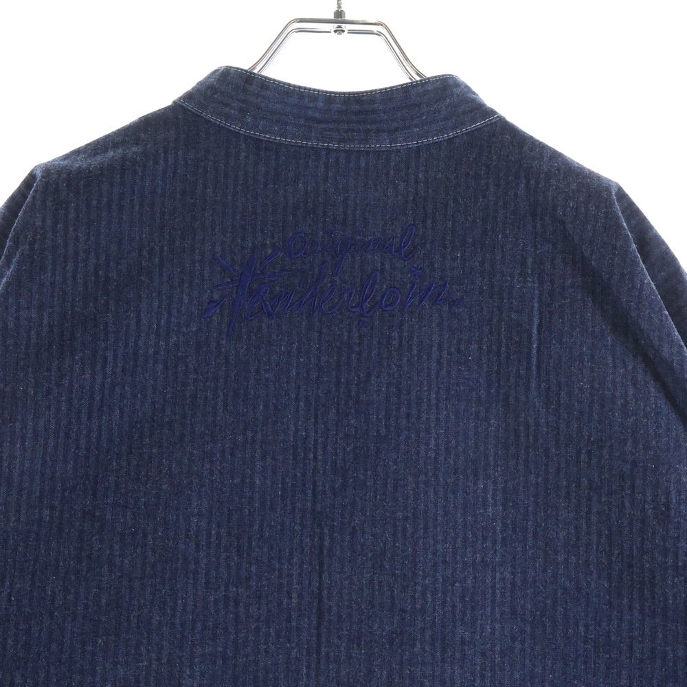TENDERLOIN(テンダーロイン) DENIM HB SHT SNAP BUTTON スナップボタン デニムヘリンボーン長袖シャツ インディゴ