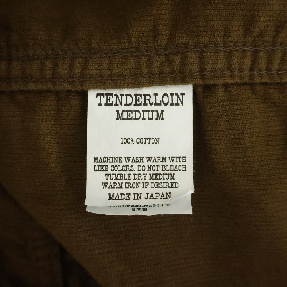 TENDERLOIN(テンダーロイン) 22SS Corduroy JKT コーデュロイジャケット ブラウン
