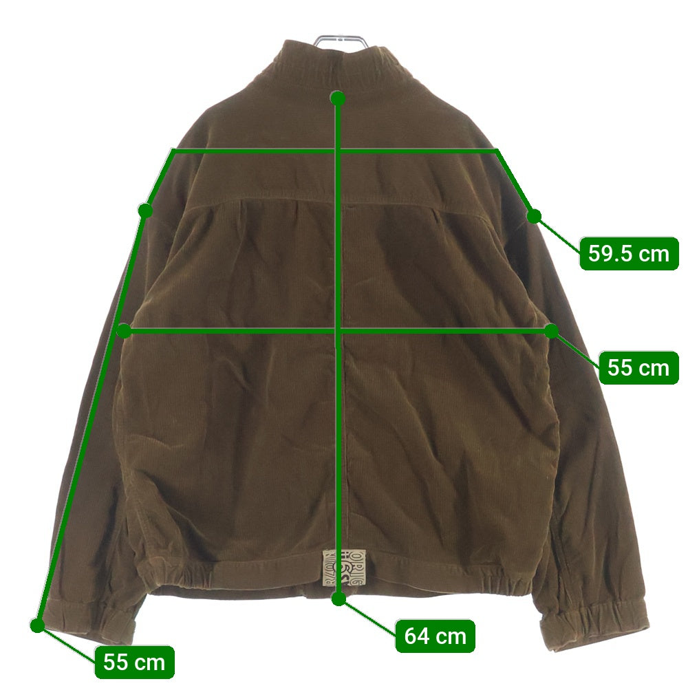 TENDERLOIN(テンダーロイン) 22SS Corduroy JKT コーデュロイジャケット ブラウン