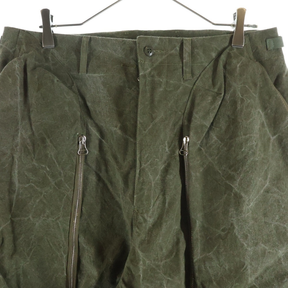 READY MADE(レディメイド) Cargo Pants テントシェル カーゴパンツ オリーブ RE-CO-KH-00-00-238