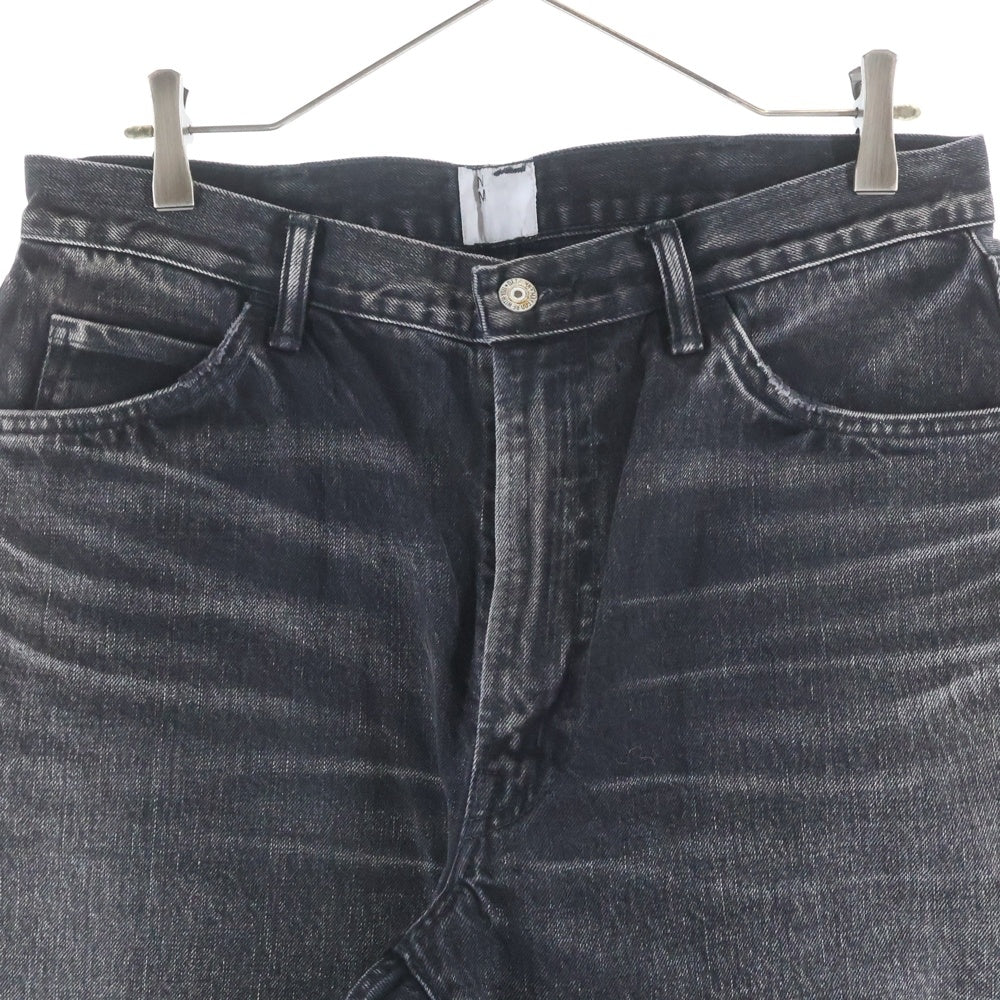 New Manual(ニュー マニュアル) #010 LV SUPER SLIM JEANS スーパースリムジーン ブラックデニムパンツ ブラック NM-No.1