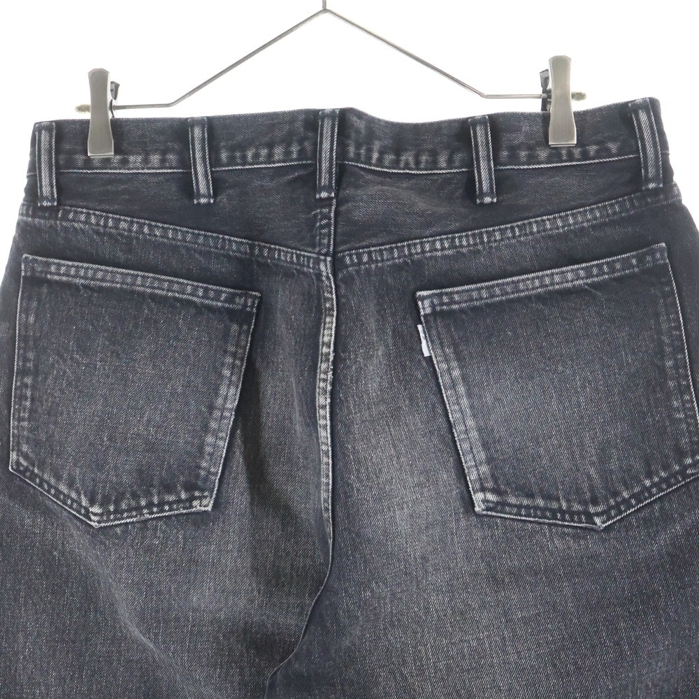 New Manual(ニュー マニュアル) #010 LV SUPER SLIM JEANS スーパースリムジーン ブラックデニムパンツ ブラック NM-No.1