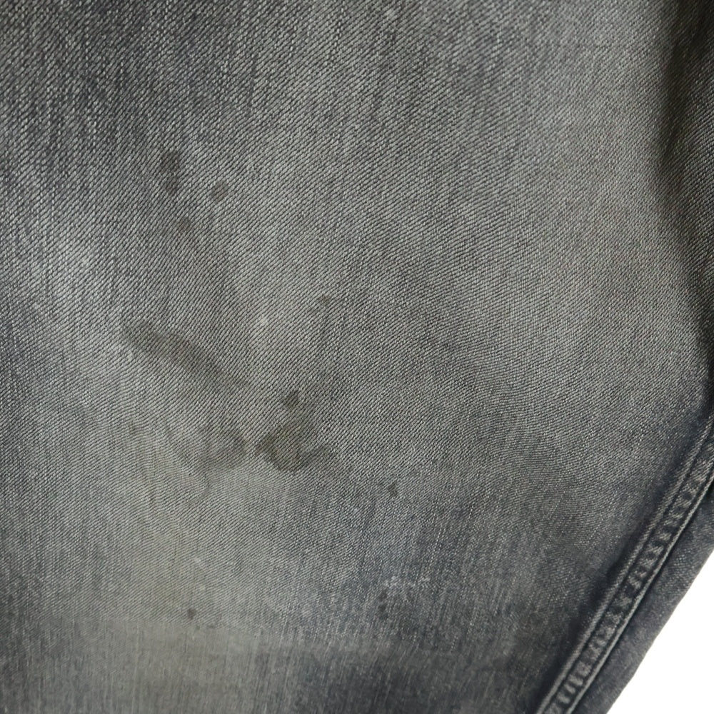 ANCELLM(アンセルム) 25SS AGING WIDE 5P DENIM PANTS エイジングワイド5ポケットデニムパンツ グレー ANC-PT77