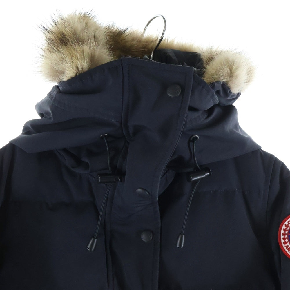 CANADA GOOSE(カナダグース) MACKENZIE PARKA マッケンジーパーカー ファーフーディーダウンコートジャケット レディース ブラック 2302JL