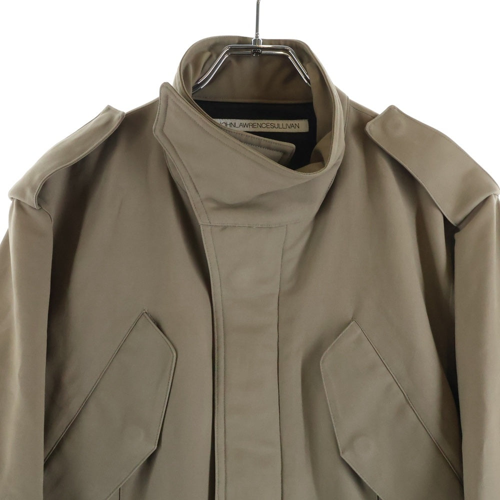 JOHN LAWRENCE SULLIVAN(ジョンローレンスサリバン) ミリタリージャケット ジップアップブルゾン ベージュ 1B026'12-07