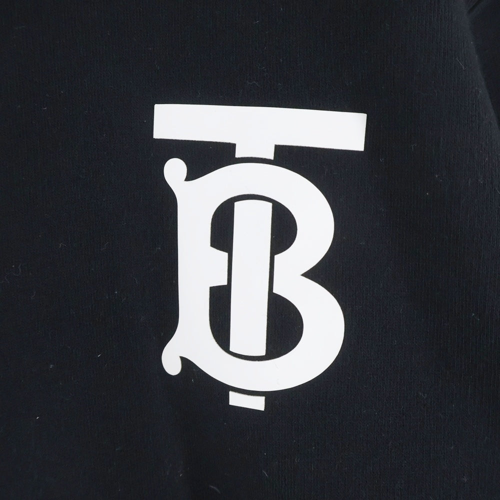 BURBERRY(バーバリー) TBロゴプリント クルーネック 長袖スウェット ブラック 8024346/70B