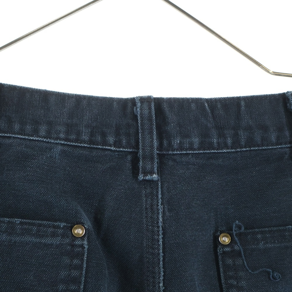 CARHARTT(カーハート) ダブルニー ボロ ダック地ペインターパンツ ブラック