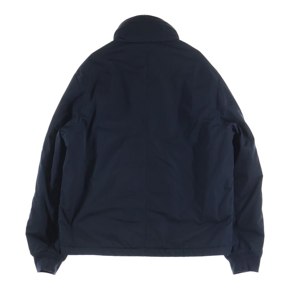 STONE ISLAND(ストーンアイランド) POLYESTER MICRO TWILL ロゴワッペン付き プリマロフト入りジャケット ネイビー 811543726