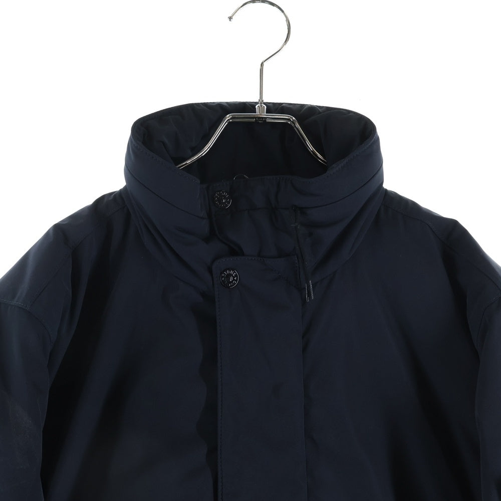 STONE ISLAND(ストーンアイランド) POLYESTER MICRO TWILL ロゴワッペン付き プリマロフト入りジャケット ネイビー 811543726