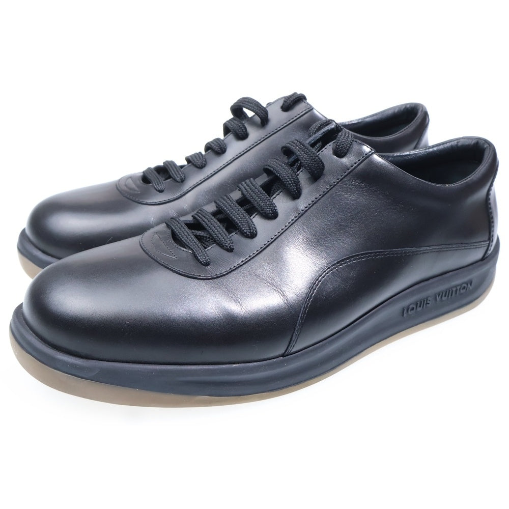 LOUIS VUITTON(ルイヴィトン) ラバーソール ローカットレザースニーカー ブラック G0 0022