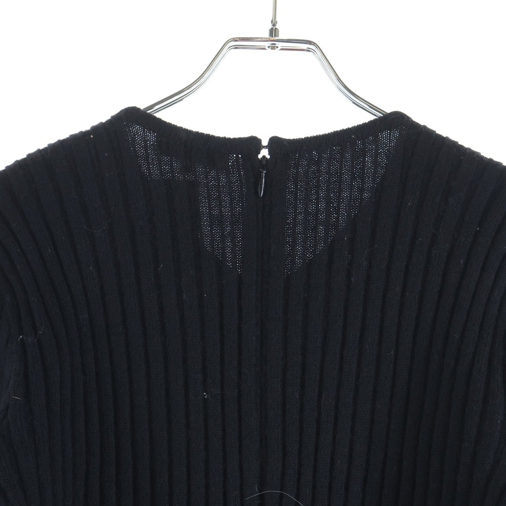BALENCIAGA(バレンシアガ) la mode ニット ベルベット ワンピース ブラック 2968-5110 レディース