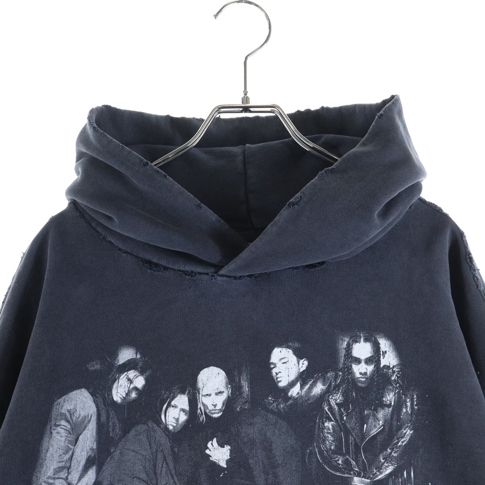 BALENCIAGA(バレンシアガ) 24AW ダメージ加工 ロゴグラフィティ