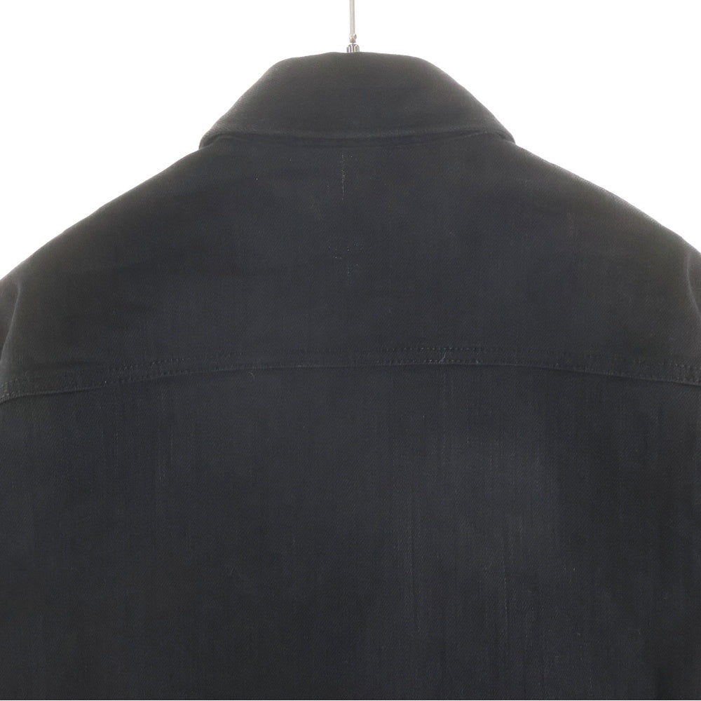 RAF SIMONS(ラフシモンズ) CARRY OVER DENIM SHIRT キャリーオーバー デニム シャツ ブラック 182-241