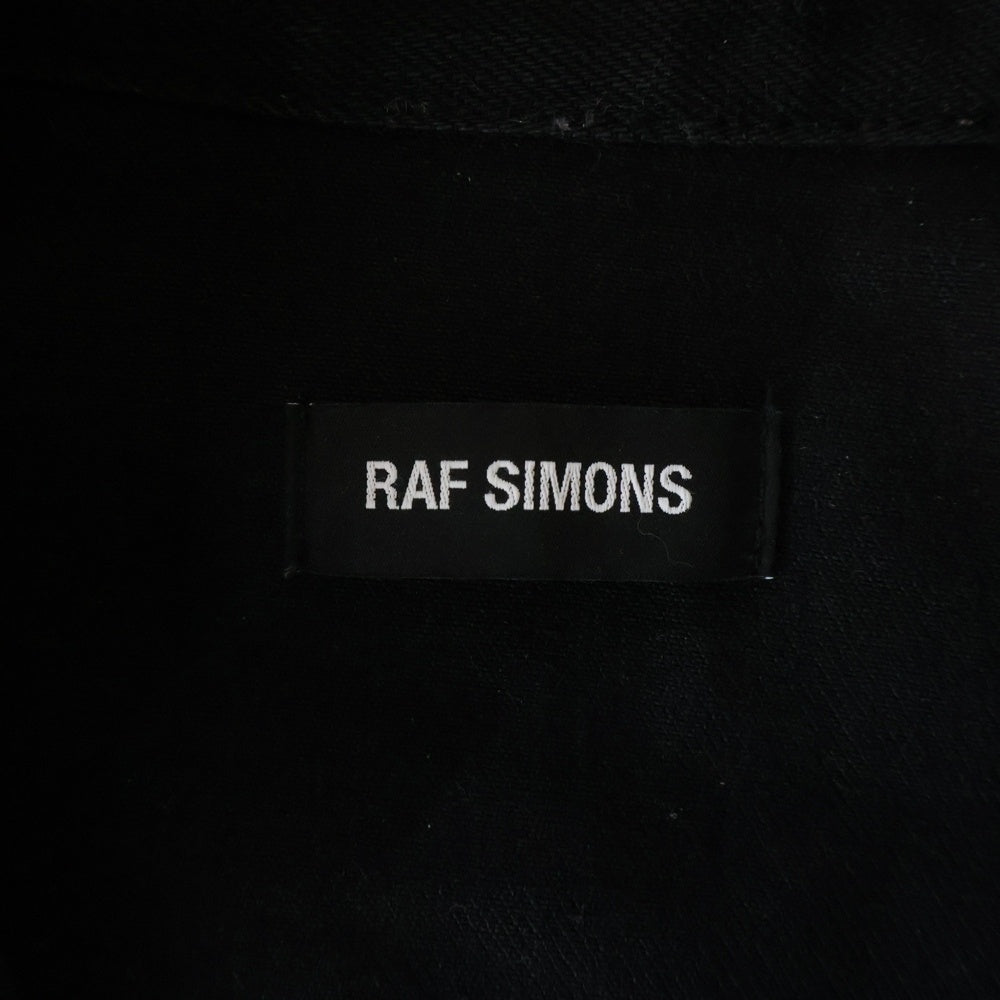 RAF SIMONS(ラフシモンズ) CARRY OVER DENIM SHIRT キャリーオーバー デニム シャツ ブラック 182-241