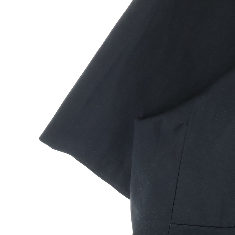 APPLEBUM(アップルバム) Active Pocket Tee アクティブ 胸ポケット付 クルーネック 半袖Tシャツ ブラック