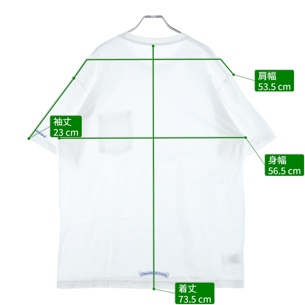 CHROME HEARTS(クロムハーツ) NECK LOGO S/S TEE ネックロゴプリント