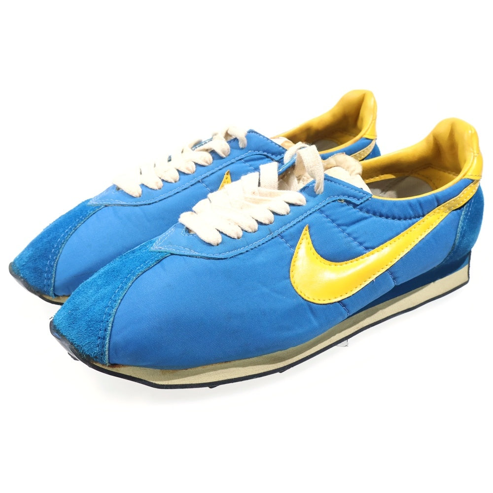 NIKE(ナイキ) 【観賞用】 70's WAFFLE TRAINER ワッフルトレーナー ローカットスニーカー ブルー/イエロー KV25041