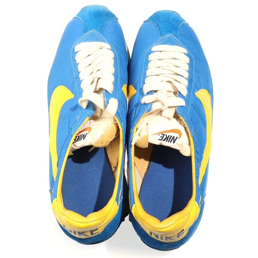 NIKE(ナイキ) 【観賞用】 70's WAFFLE TRAINER ワッフルトレーナー ローカットスニーカー ブルー/イエロー KV25041